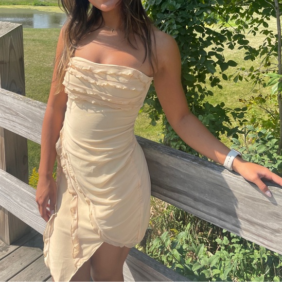 Tiger Mist Dionne Dress - Yellow butter - Picture 7 of 7